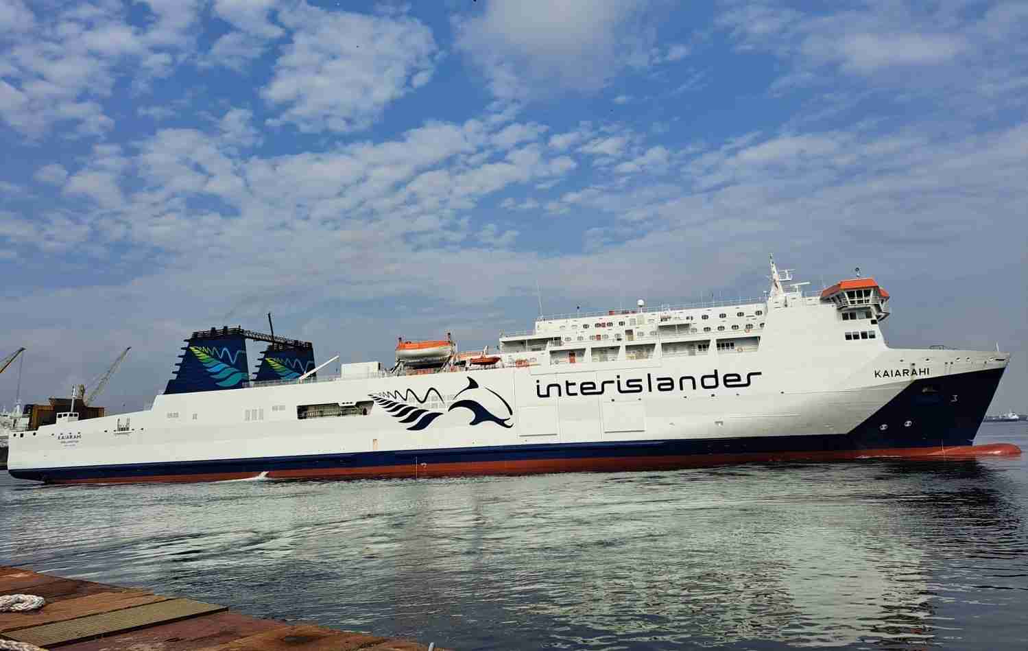 Kaiarahi with new paint job